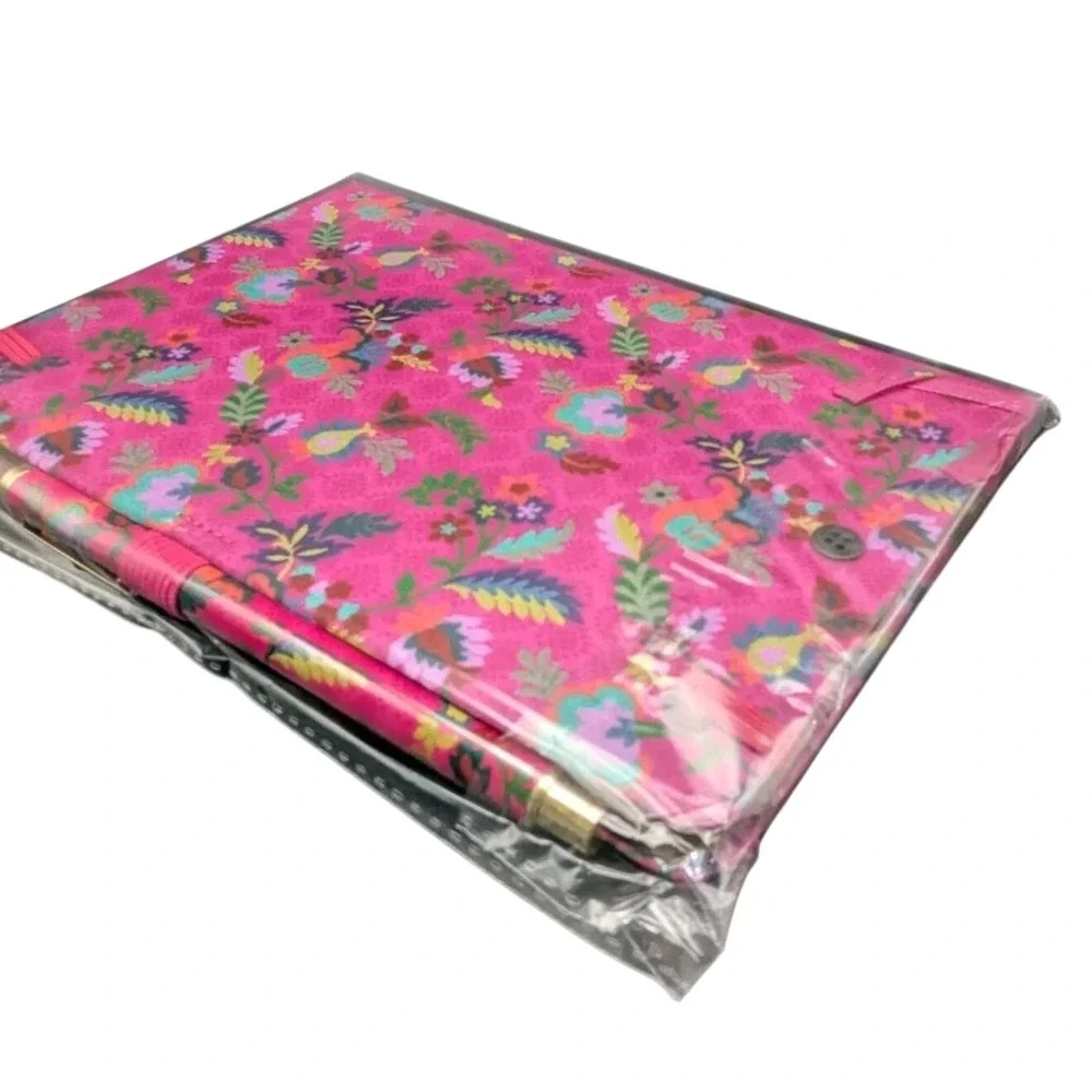 Johnny Was Verney Journal Pen Set Floral H47625-3 New Multicolor School Work